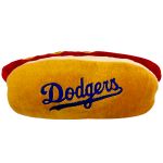 LAD-3354 - Los Angeles Dodgers- Plush Hot Dog Toy
